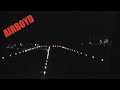 Cockpit view Night Takeoff Kai Tak on Runway 13 Boeing 747