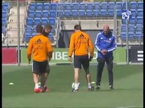 El Real Madrid terminó de preparar el partido ante Osasuna