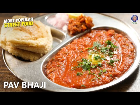 Easy Pav Bhaji Recipe | Mumbai’s Most Famous Street Food | How To Make Pav Bhaji At Home