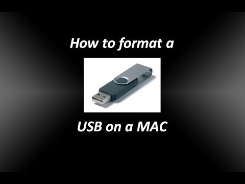 how to format usb on mac