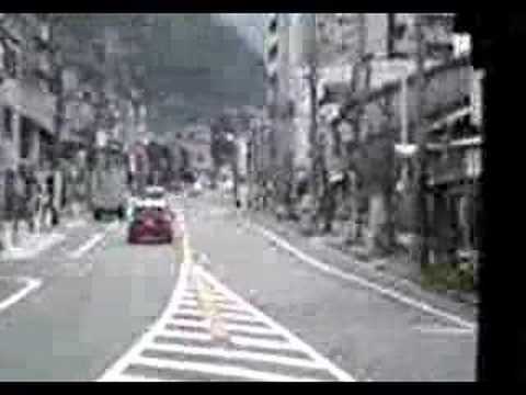 京阪京津線の800系から見た光景（その１）