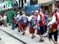 Festivities in Aguas Calientes, Peru.
