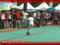 Amazing Freestyle Slalom On Rollerblades Amazing Freestyle Slalom On Rollerblades