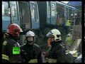 CCTV: Chile Subway Train Crashes into Condominium