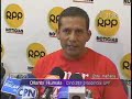 ollanta humala dice que no comparte la opinión de su hermano