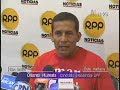 ollanta humala dice que no comparte la opinión de su hermano