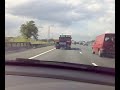 Atki on the motorway