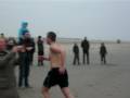 Zonder Unox (belabberde organisatie) Nieuwjaarsduik 2009 Hoek van Holland