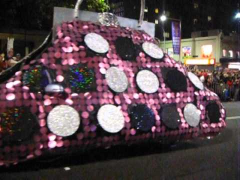 mardi gras parade - Part2 is here: http://www.youtube.com/watch?feature=player_embedded&v=xIXEV2tidVU Please set MUTE if you feel sound broken. My Sony Cyber-Shot seems broken w...