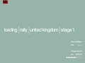 Colin McRae Rally 2 | United Kingdom | stage 1