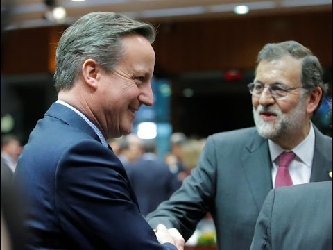 Rajoy, a Cameron: 