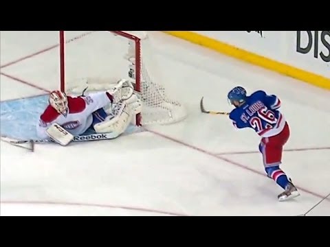 Tokarski (Montreal) vs St. Louis (New York Rangers)
