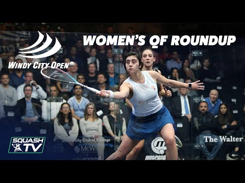 Squash: Windy City Open 2020 - Women's Quarter Finals Roundup