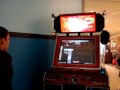 Marlene getting a high score on a song