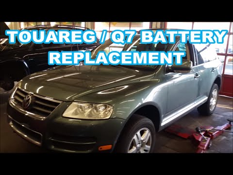 how to change battery in vw touareg