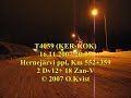 Freight Train 4059 accelerates at full throttle in Iisalmi