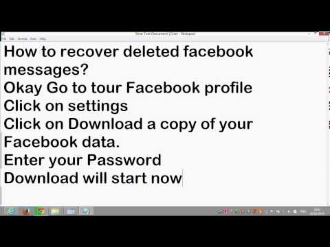 how to recover deleted i messages