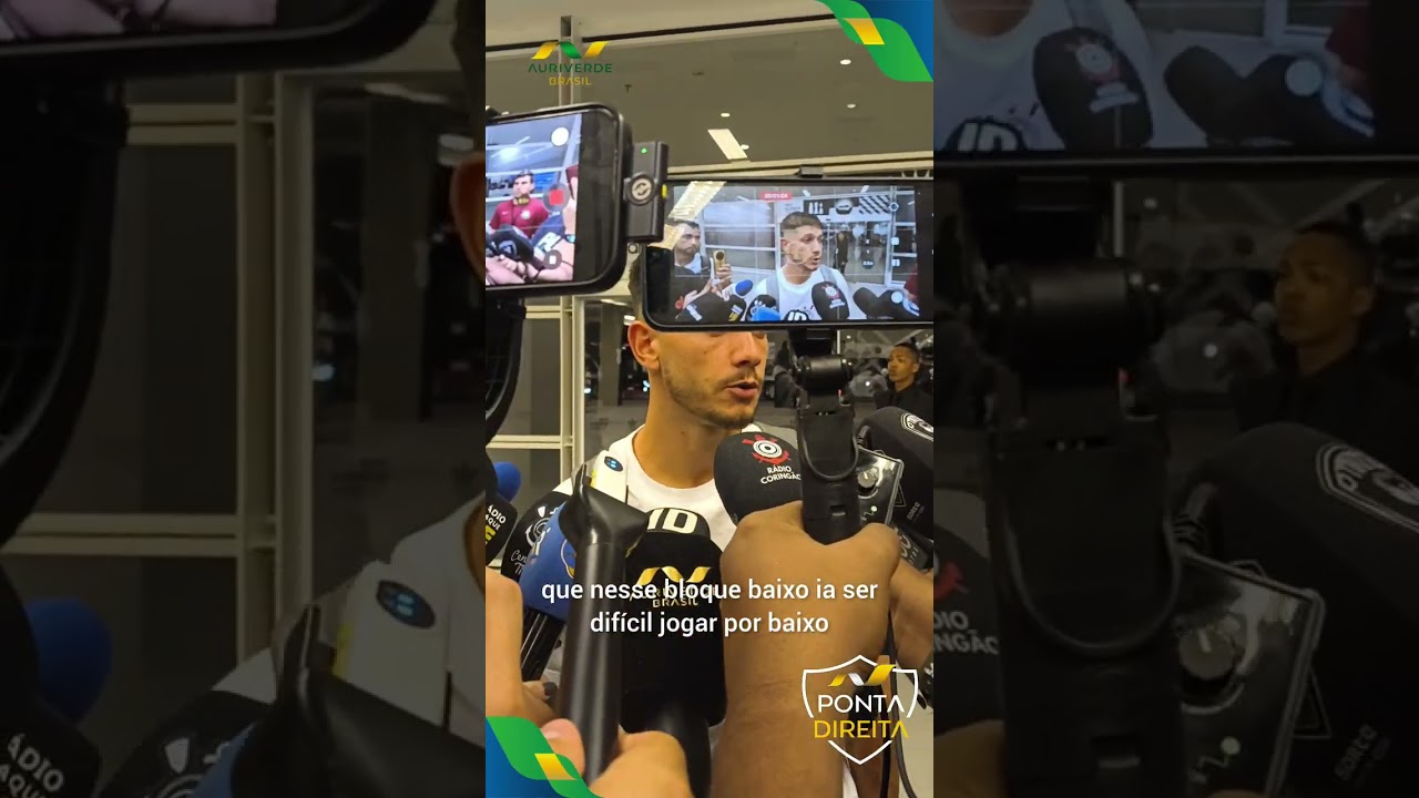 GARRO EXPLICA EXCESSO DE CRUZAMENTOS DO CORINTHIANS