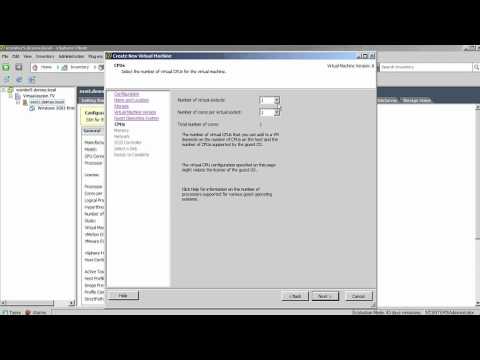 ¿Cómo crear máquinas virtuales en vSphere ESXi 5?