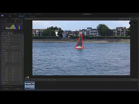 ColorDirector 6 creating green screen with motion tracking