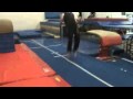 Frontflip180+backflip+backflip -- jus messin around at the gym