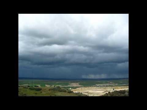 caza - Primera caza realizada por un servidor desde mi mirador de tormentas preferido...las antenas de Rubena.....de lo mejorcito de la <b>...</b>