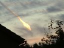 Police dash cam of Meteor over Edmonton, Canada