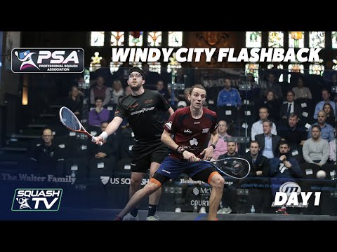Squash: Windy City Open 2020 Flashback - Day 1