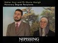 Nipissing Talkspot 10 - Honorary Degree Recipients