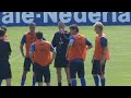 Het Nederlands elftal bereidt zich voor op EK2008