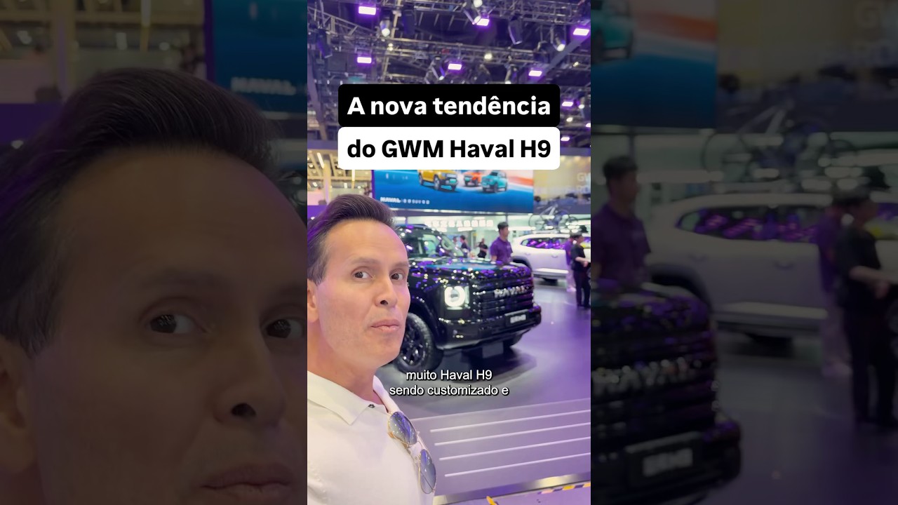 A nova tendência do GWM Haval H9
