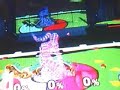 Giant Wire Frame Girl V.S. x3 Mini-Giga-Bowsers