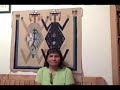 Navajo Sandpainting Rug by Luana Tso Video