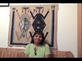 Navajo Sandpainting Rug by Luana Tso Video