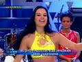 � o tchan com beto jamaica cantando cabelo joelho ao vivo no domingo legal com as 8 finalistas do concurso morena do tchan dan�ando!