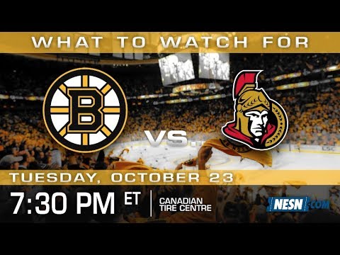 Video: Bruins Look To Kick Canada Blues In Road Trip Finale vs. Senators
