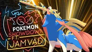 Enter ZACIAN! Pokemon Sword and Shield! Zacian Pokemon Showdown Live! ft. @Jamvad Academy by PokeaimMD