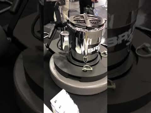 Youtube External Video Quick Pan of the Hawk Brute 360 Severe Duty Floor Machine with Dust Pickup from Handle to Base and from Front Around to the Back.