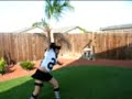 Revealing Cartwheel 彼女のパンティーを見て
