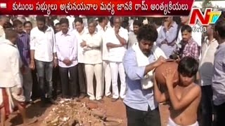 Nandamuri Janaki Ram s Cremation At Moinabad Farmh