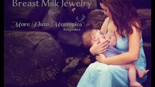 Breast Milk Jewelry Keepsakes