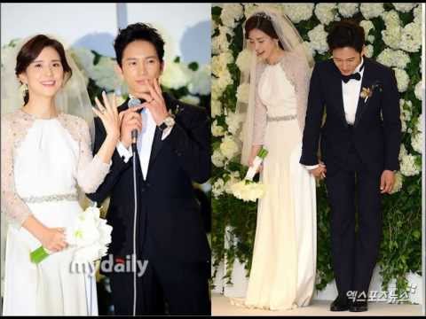 sung - Lee Bo Young and Ji Sung became husband and wife on September 27, 203 after a 6-year courtship. Enjoy this collection of their wedding photos taken in Spain,...