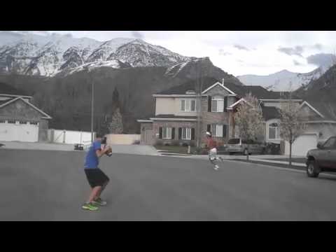 7th Grade Quarterback Shows Off His Skills