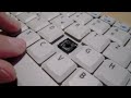 repair acer laptop - How To Replace A Key On Acer Notebook Keyboard - Type 1