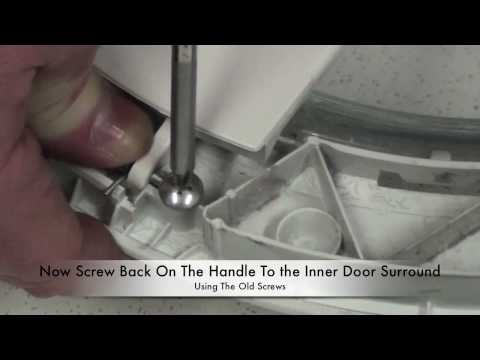 how to open zanussi washing machine door