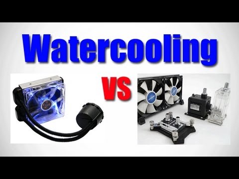 how to loop water cooling