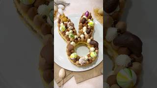 Number Cake Lapin de Pâques #numbercake #gâteau #pâques #patisserie #chocolate #recette #recipe