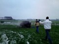 Carbid knappen in Sinderen met 1300 liter vat. Schade