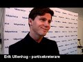 Erik Ullenhag - de beslut som tas idag rör bland annat vård, och skola