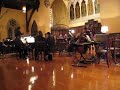 bayu sabda idep by evan ziporyn. end of idep, premiere performance for balinese gamelan and string orchestra. april 20, 2007, trinty center for urban life, philadelphia, pa.